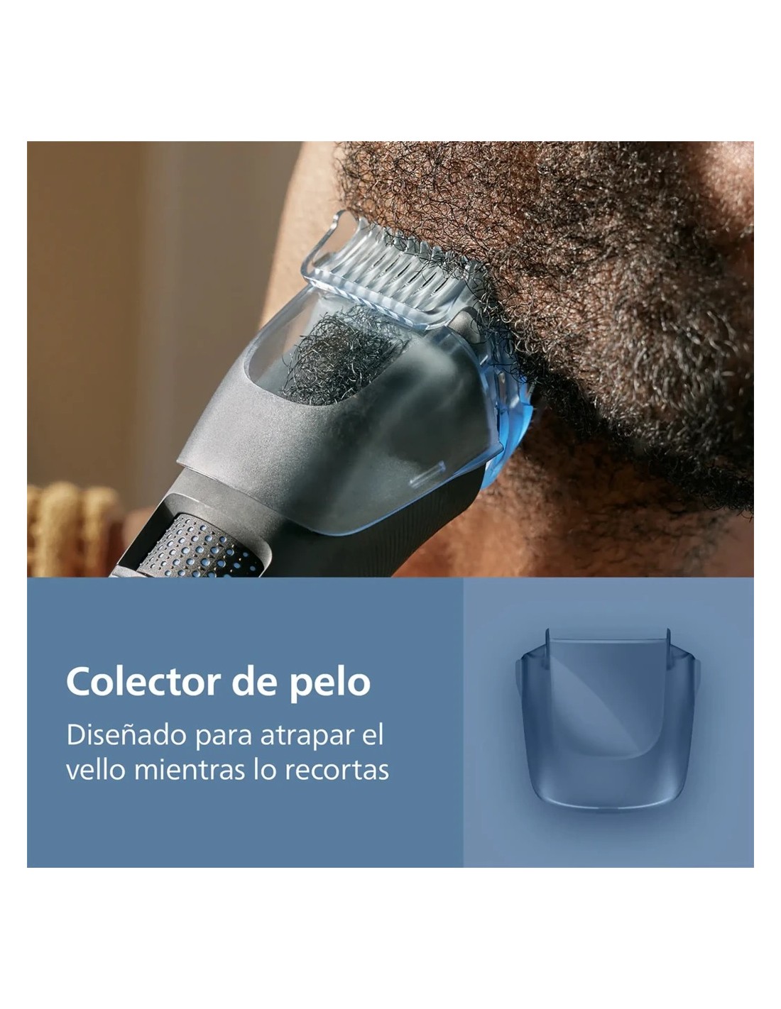 Cortapelos Philips Beard Trimmer Series 5000 BT5780/15 seco y mojado i