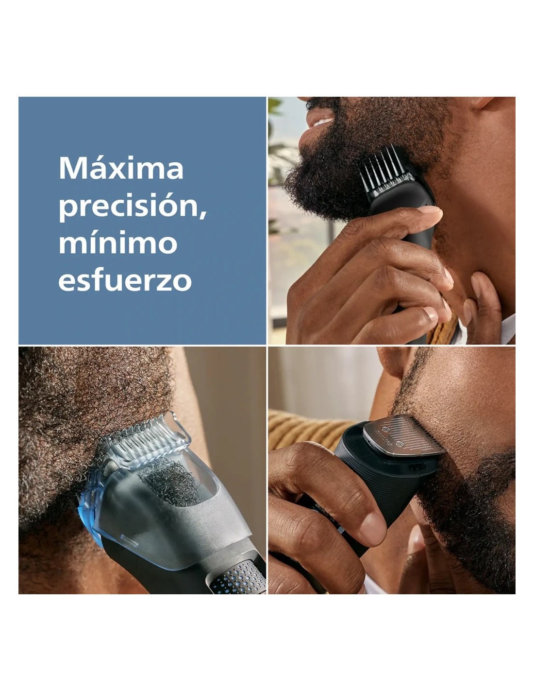 Cortapelos Philips Beard Trimmer Series 5000 BT5780/15 seco y mojado i