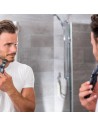 Afeitadora eléctrica Wahl Groomsman Recargable Negro/Gris inalámbrico 