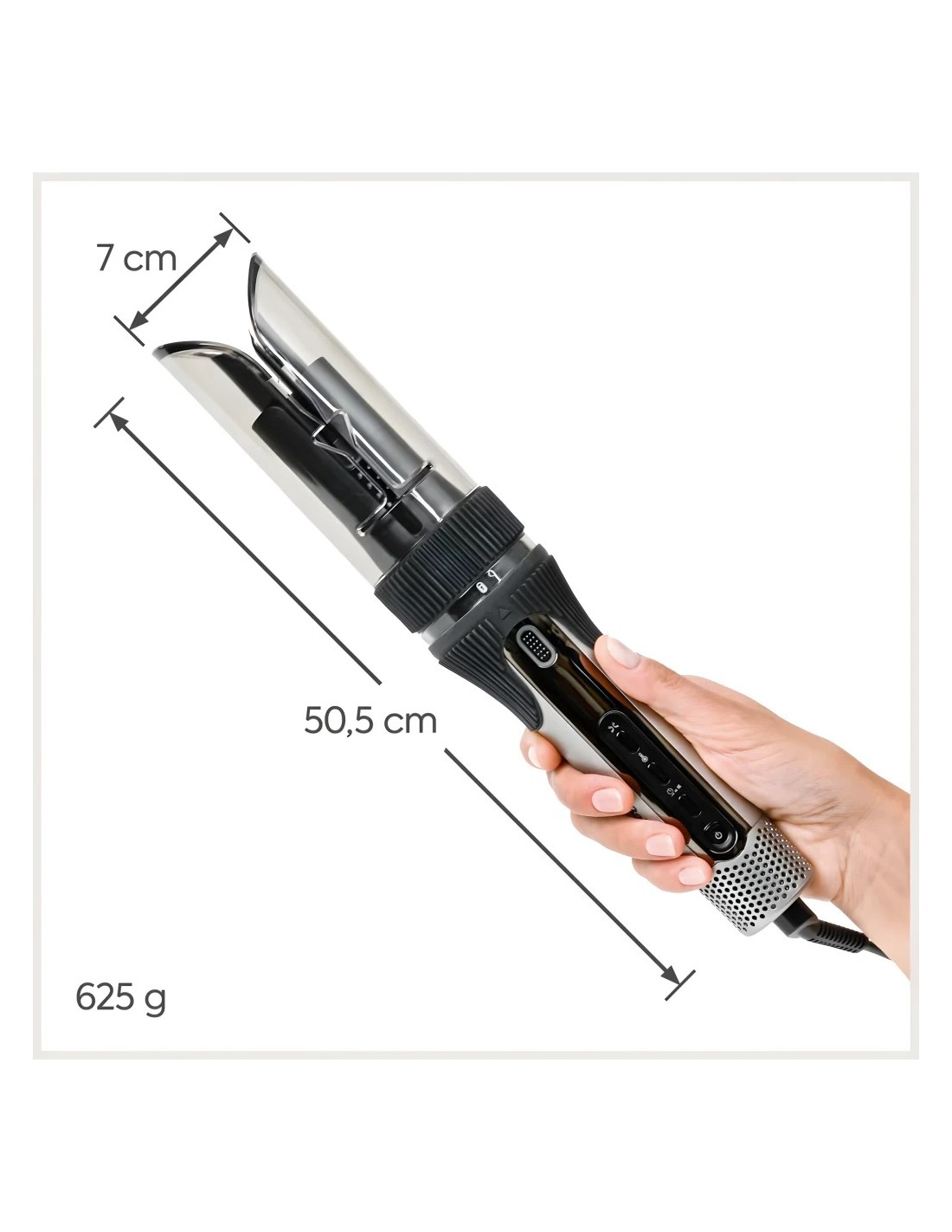 Rizador BaByliss Style Secret Air C6688E Auto-Curl 440W 200°C 4 veloci