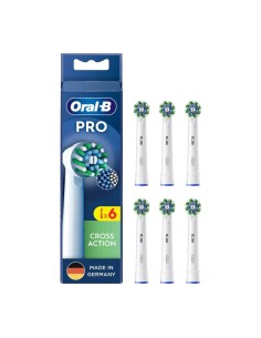 Cabezal de cepillo eléctrico Oral-B Pro CrossAction Pack 6 en Logroño