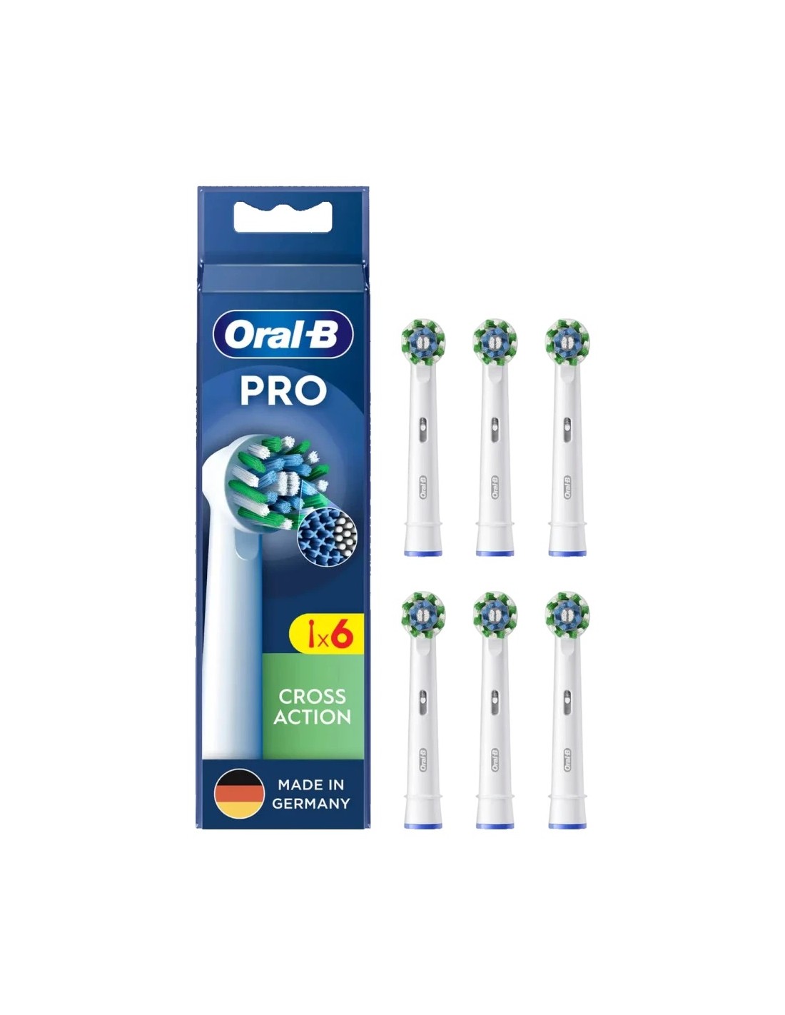 Cabezal de cepillo eléctrico Oral-B Pro CrossAction Pack 6 en Logroño