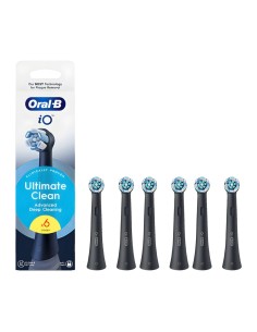Cabezales Oral-B iO Ultimate Clean Negro Pack 6 unidades en Logroño 2