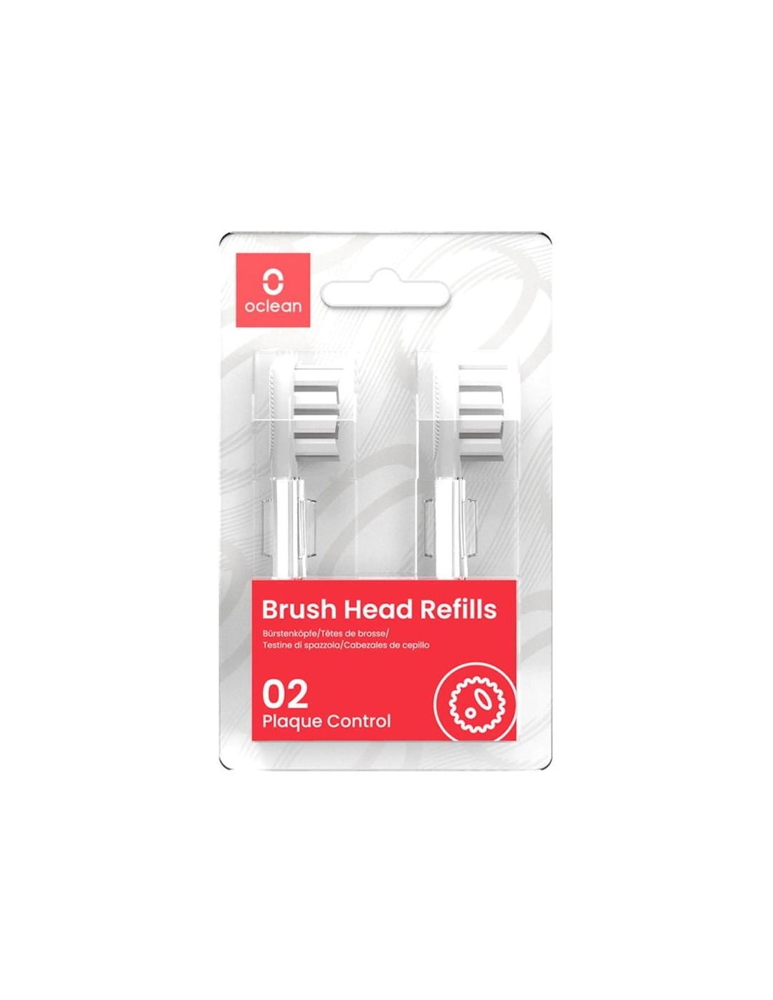 2x Cabezal de Cepillo Oclean P1C10 Gris en Logroño
