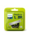 Philips QP410/50 Recambio Cuchilla para OneBlade Series 360 Negro/Verd