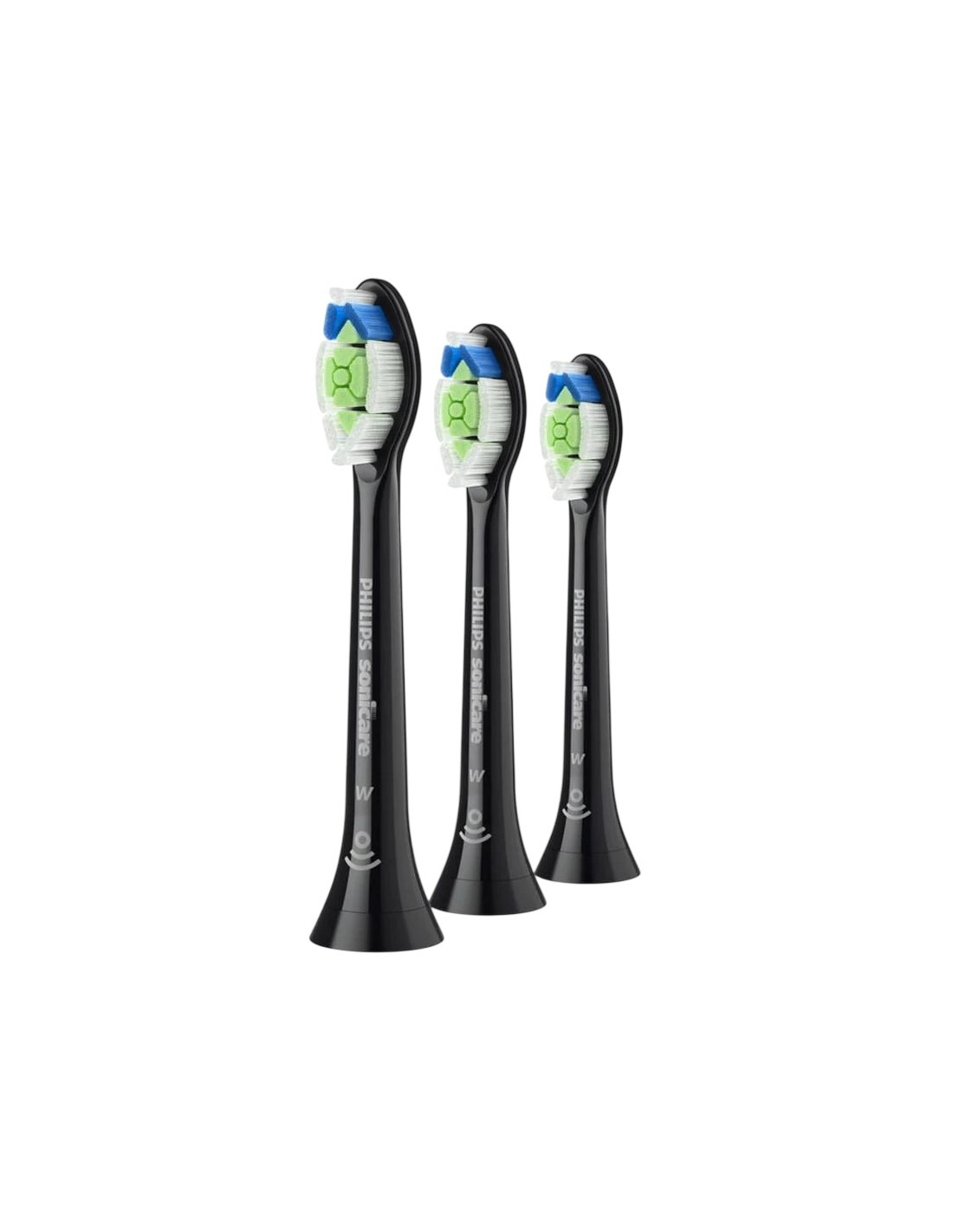Philips Sonicare W2 Optimal White HX6064/11 Negro - 4 cabezales para c