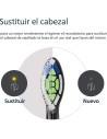 Philips Sonicare W2 Optimal White HX6064/11 Negro - 4 cabezales para c