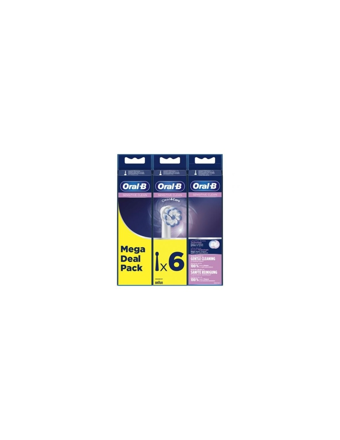 Cabezal de Recambio Braun para cepillo Braun Oral-B Sensitive Clean, P