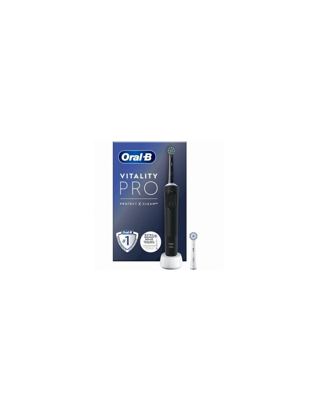 Cepillo de dientes eléctrico Oral-B Vitality Pro, negro en Logroño