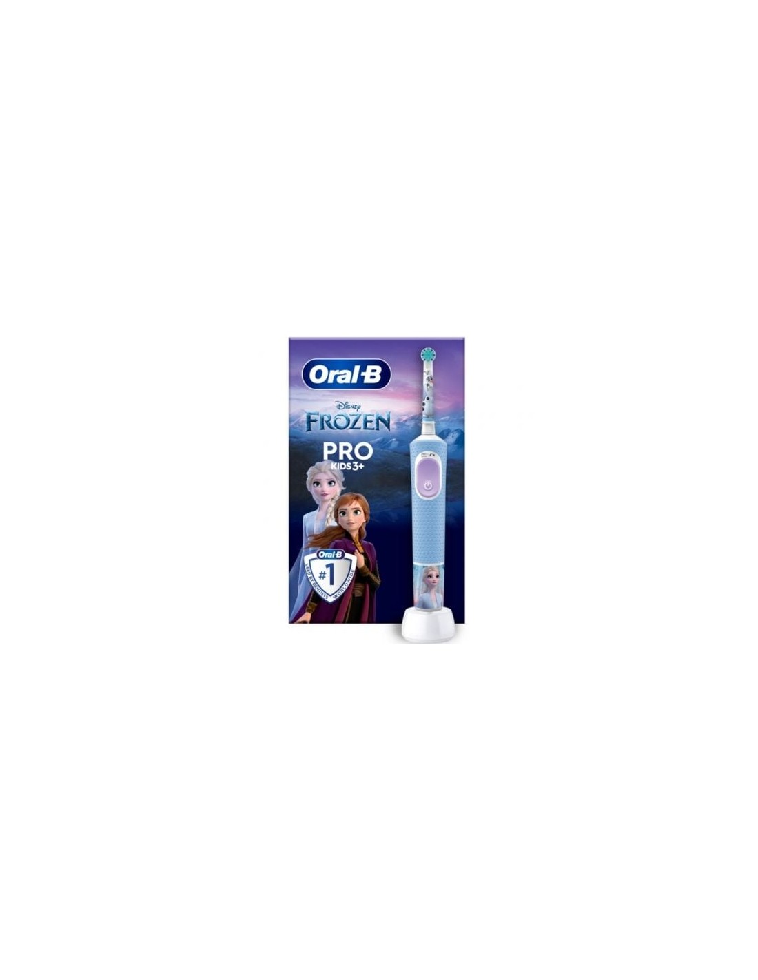Cepillo de dientes eléctrico Oral-B Pro Kids 3 Frozen, Incluye 1 Recam