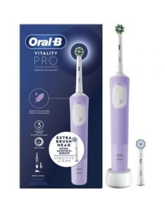 Cepillo de dientes eléctrico Braun Oral-B Vitality Pro, purpura