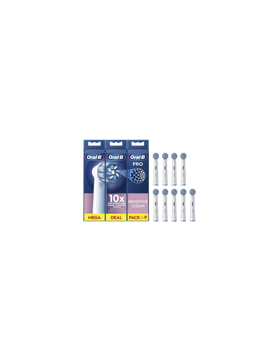 Cabezal de Recambio Braun para cepillo Braun Oral-B Sensitive Clean, P