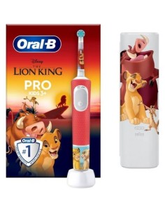 Cepillo de dientes eléctrico Oral-B Pro Kids 3 Rey León, Incluye 1 Rec