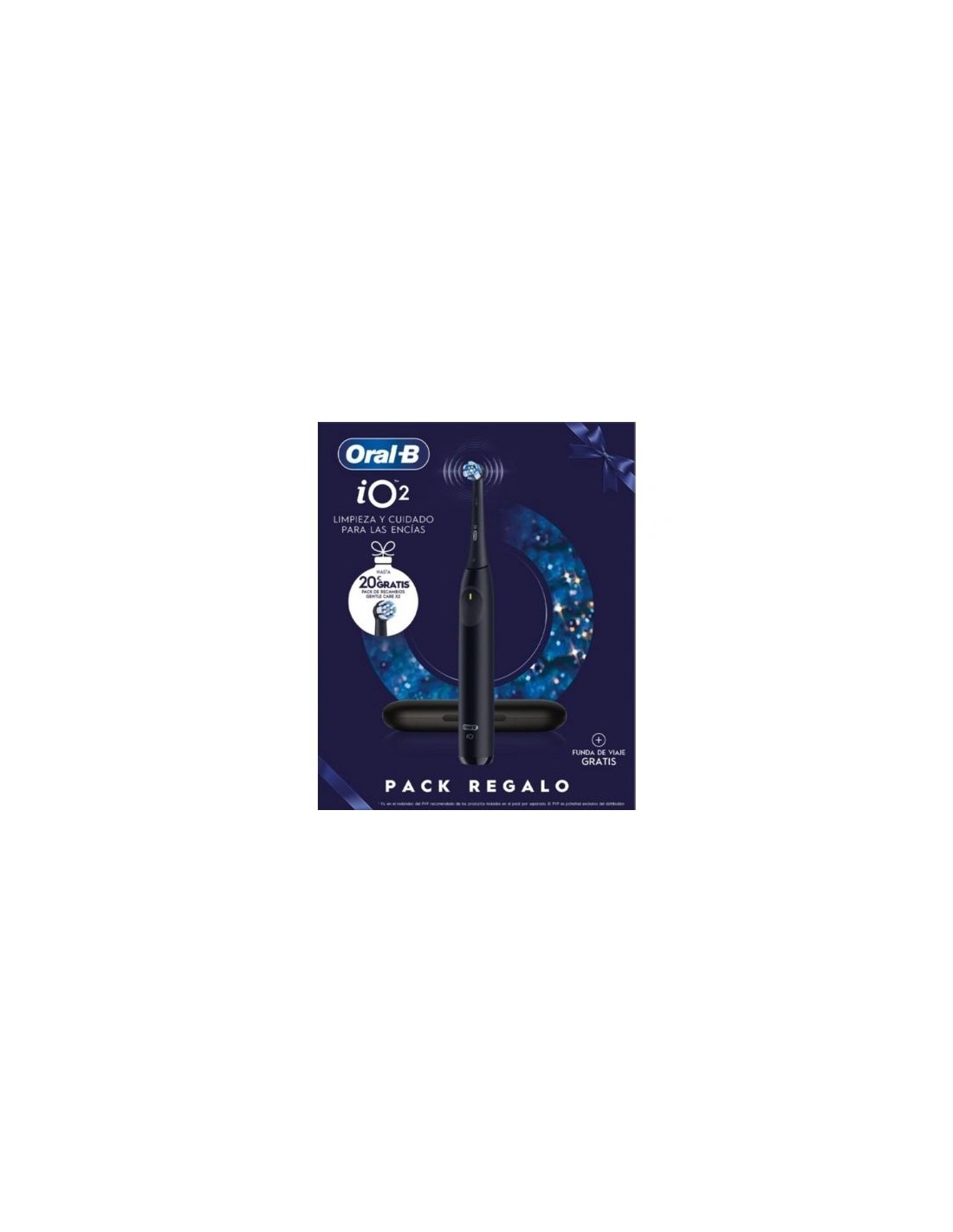 Cepillo de dientes eléctrico Braun Oral-B iO 2, Incluye 2 Recambios, n