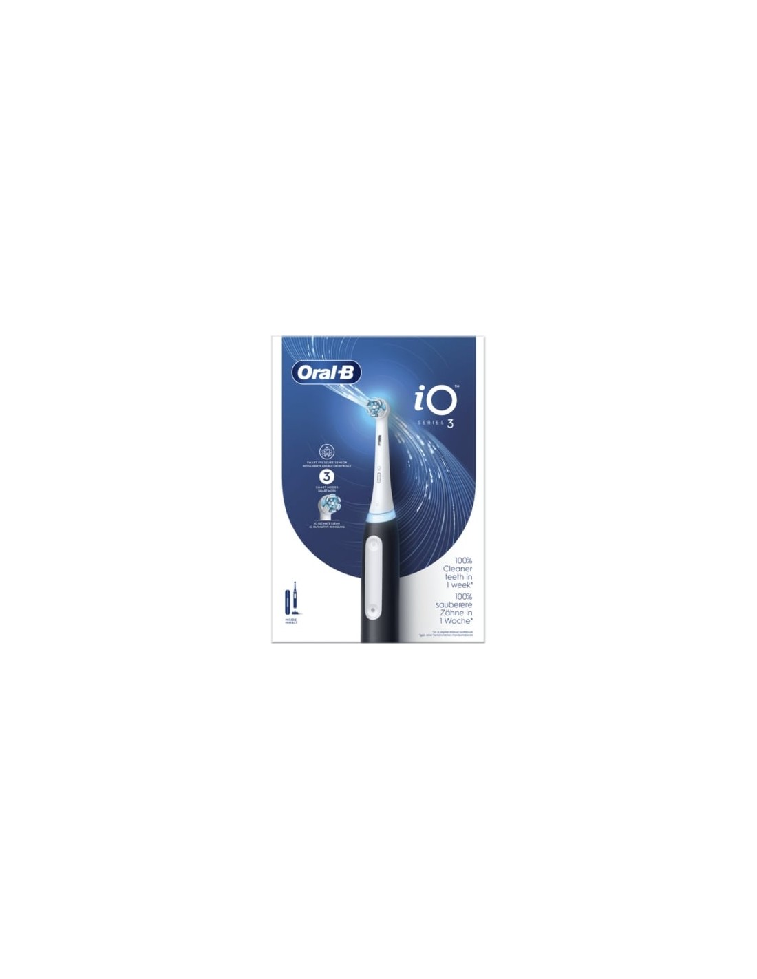 Cepillo de dientes eléctrico Oral-B iO 3, negro en Logroño
