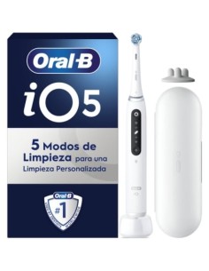 Cepillo de dientes eléctrico Oral-B iO Serie 5S, blanco en Logroño