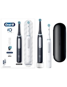 Cepillo de dientes eléctrico Oral-B iO Series 4 Dúo, incluye funda