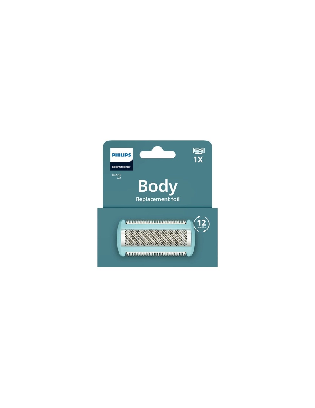 Cabezal de Reemplazo para Afeitadora Eléctrica Philips Body Groomer Se