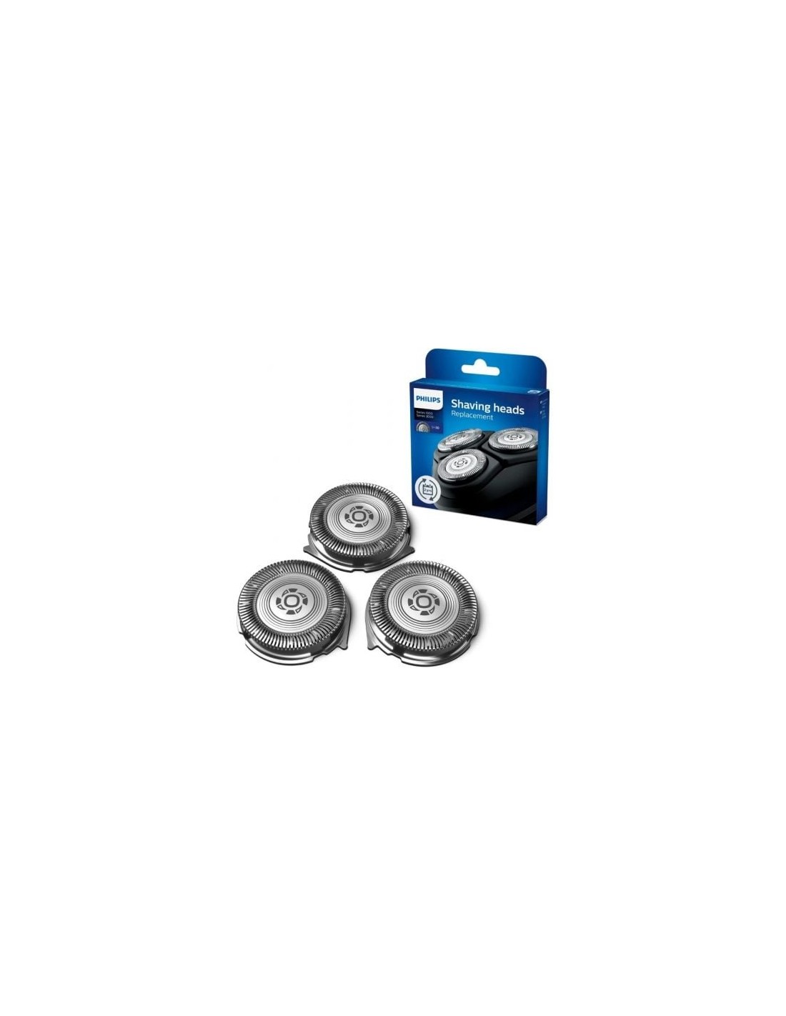 Cabezal de Reemplazo para Afeitadora Eléctrica Philips Series 3000 y 1