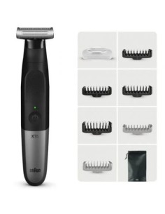 Afeitadora Braun Wet and Dry Serie X XT5200, con batería, 6 Accesorios