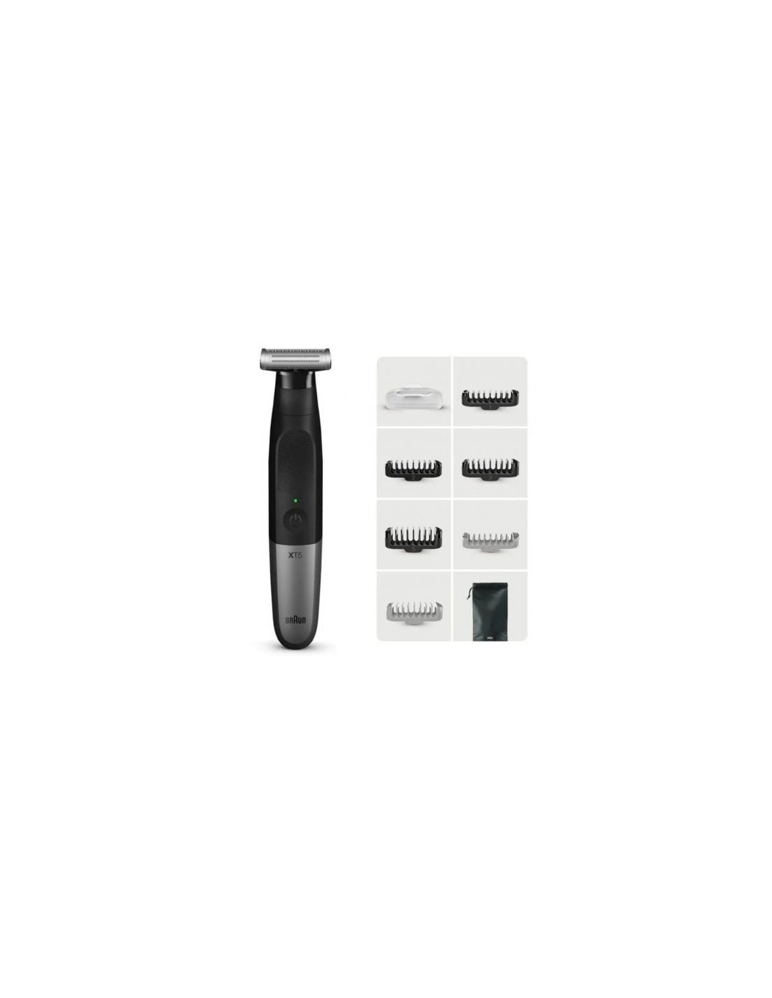 Afeitadora Braun Wet and Dry Serie X XT5200, con batería, 6 Accesorios