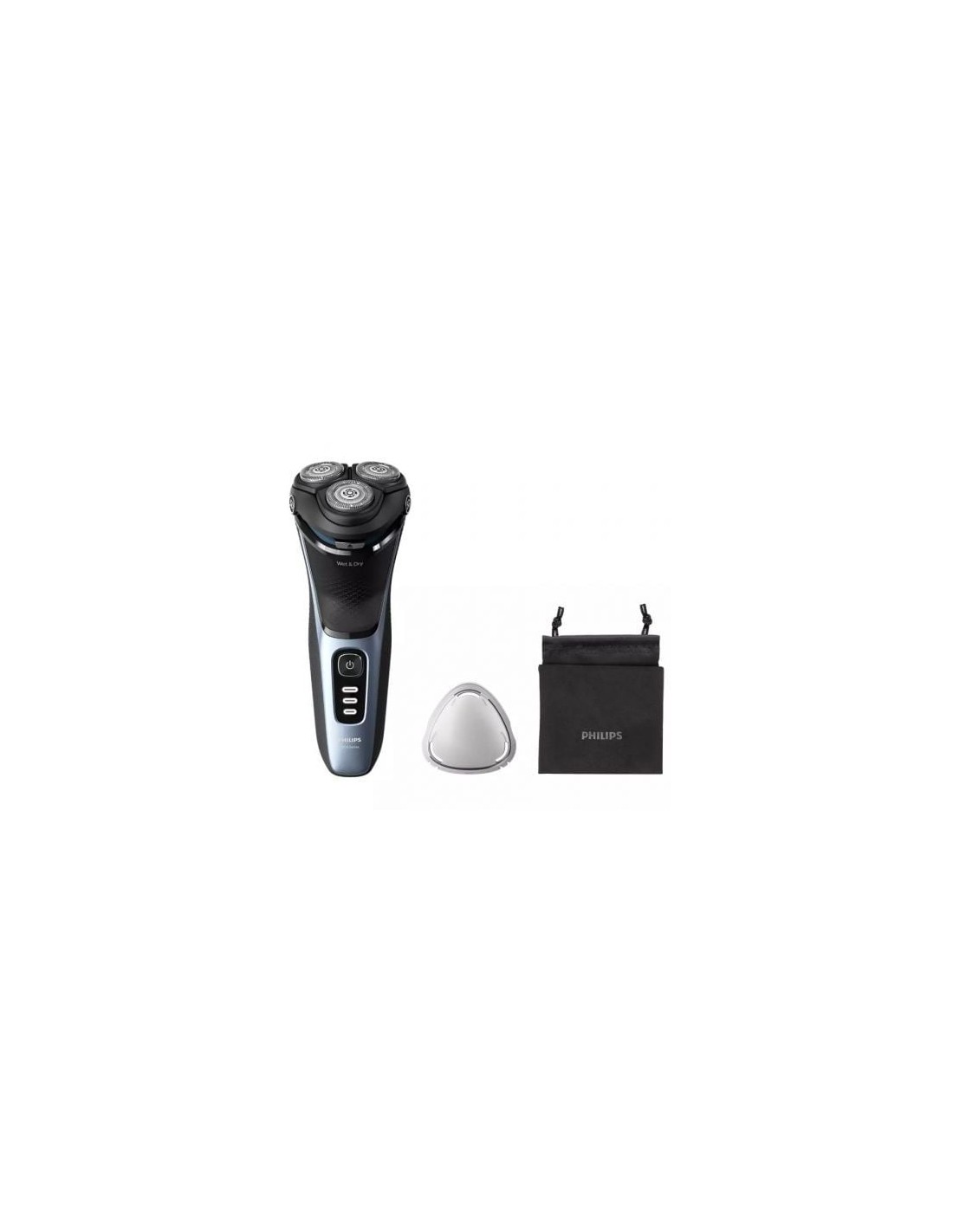 Afeitadora Philips Shaver Series 3000 S3243/12, con batería, 2 Accesor