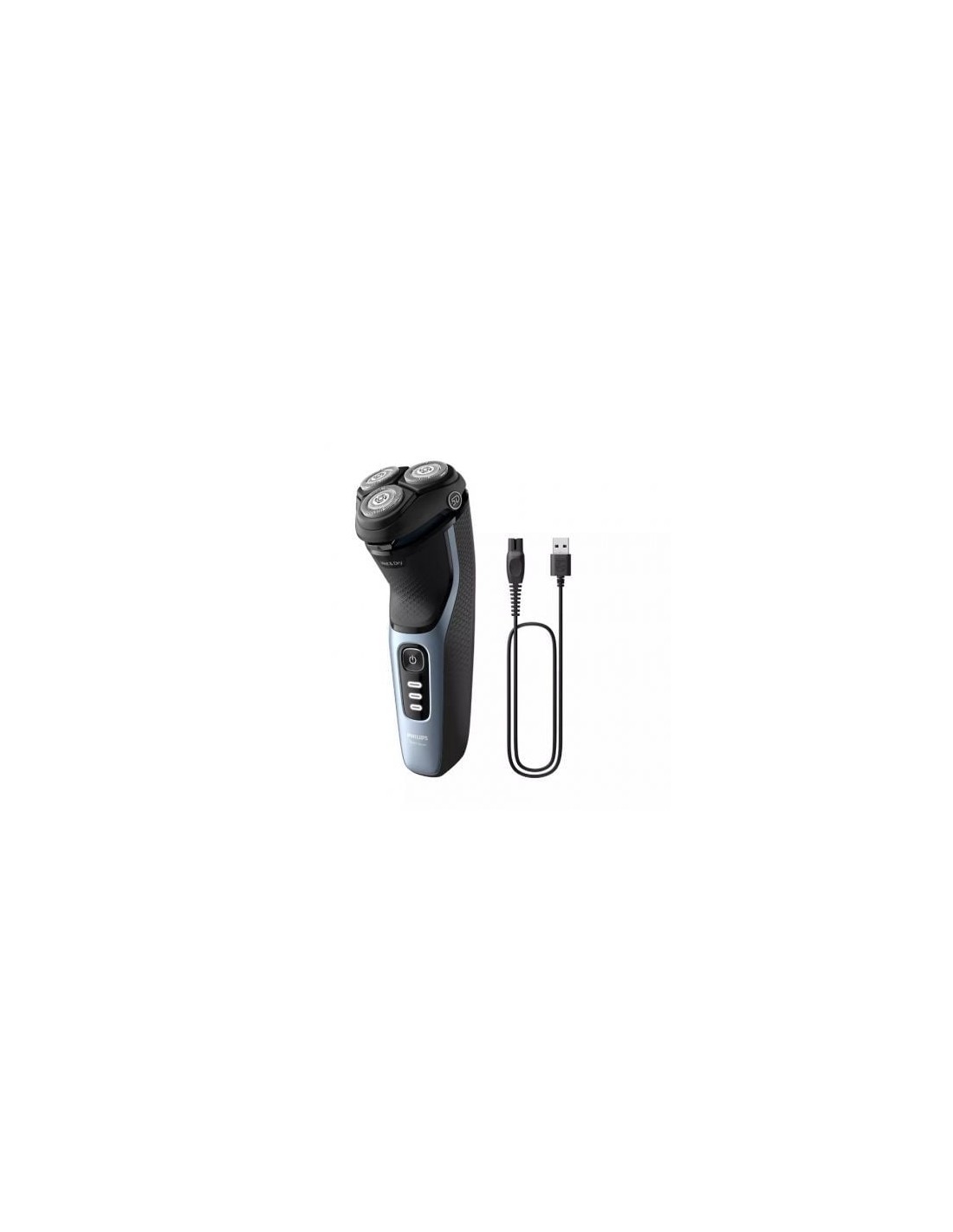 Afeitadora Philips Shaver Series 3000 S3243/12, con batería, 2 Accesor