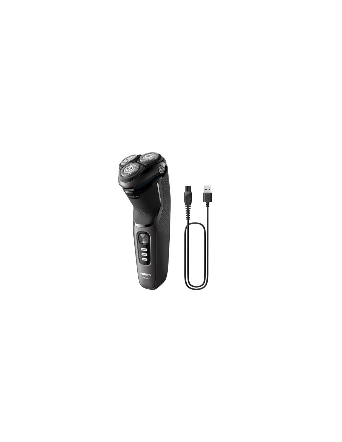 Afeitadora Philips Shaver Series 3000 S3343/13, con batería, 4 Accesor