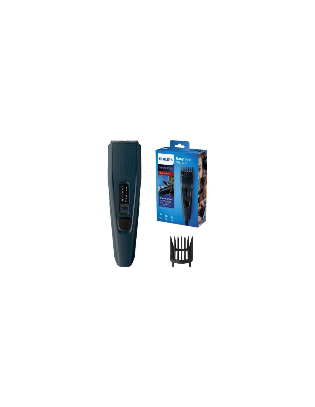 Cortapelos Philips HC3505/15, con cable, 2 Accesorios en Logroño