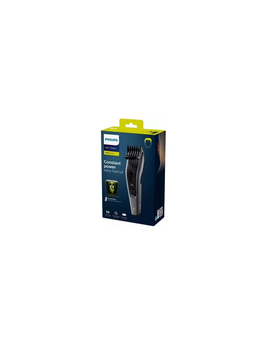 Cortapelos Philips Hairclipper Series 3000 HC3525/15, con cable, con b