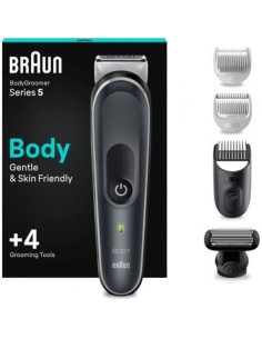 Cortapelos Braun BodyGroomer Series 5 BG5360, con batería, 4 Accesorio