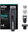 Cortapelos Braun BodyGroomer Series 5 BG5360, con batería, 4 Accesorio