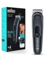 Cortapelos Braun BodyGroomer Series 5 BG5360, con batería, 4 Accesorio