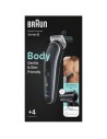 Cortapelos Braun BodyGroomer Series 5 BG5360, con batería, 4 Accesorio