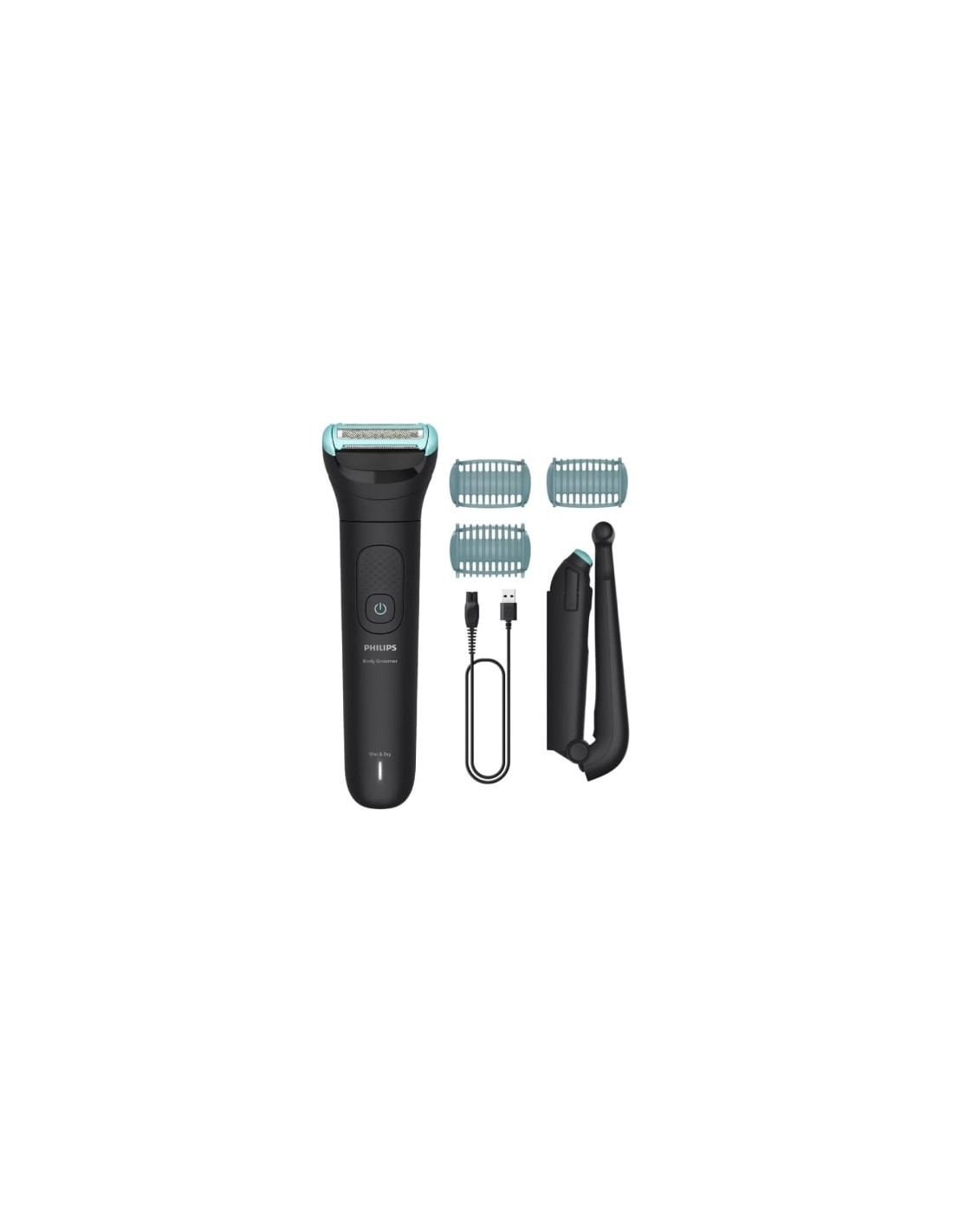 Cortabarbas Philips Beardtrimmer series 5000 BG5475/15, con batería, 4