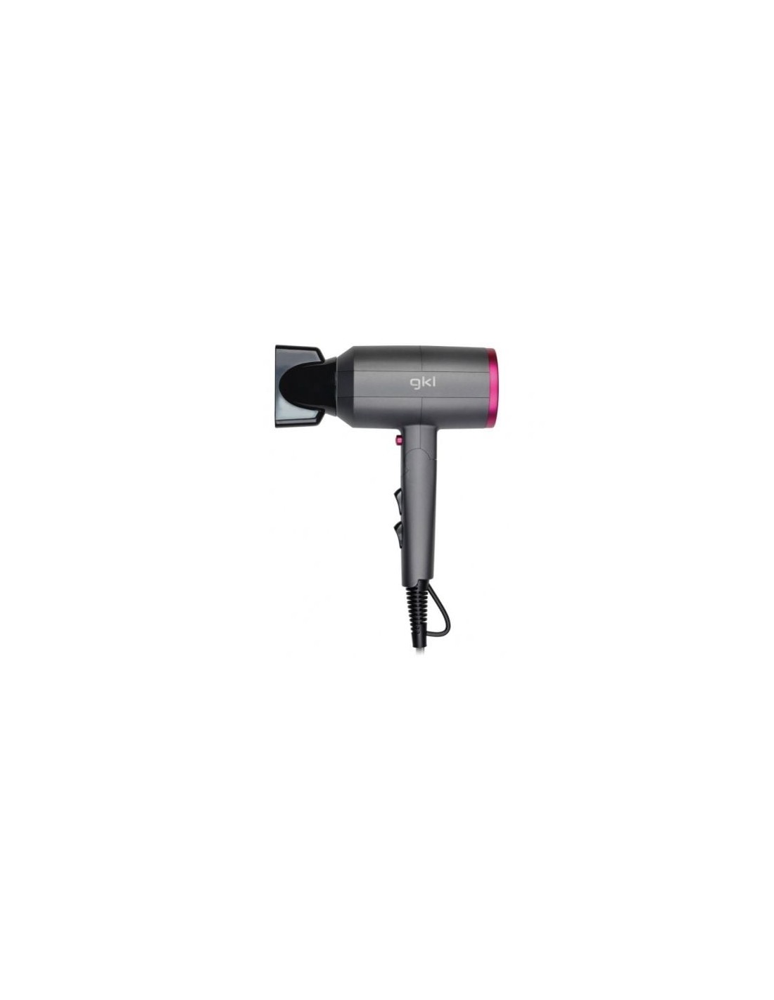 Secador GKL TOPAZ S2100, 2200W, iónico, rosa y gris en Logroño
