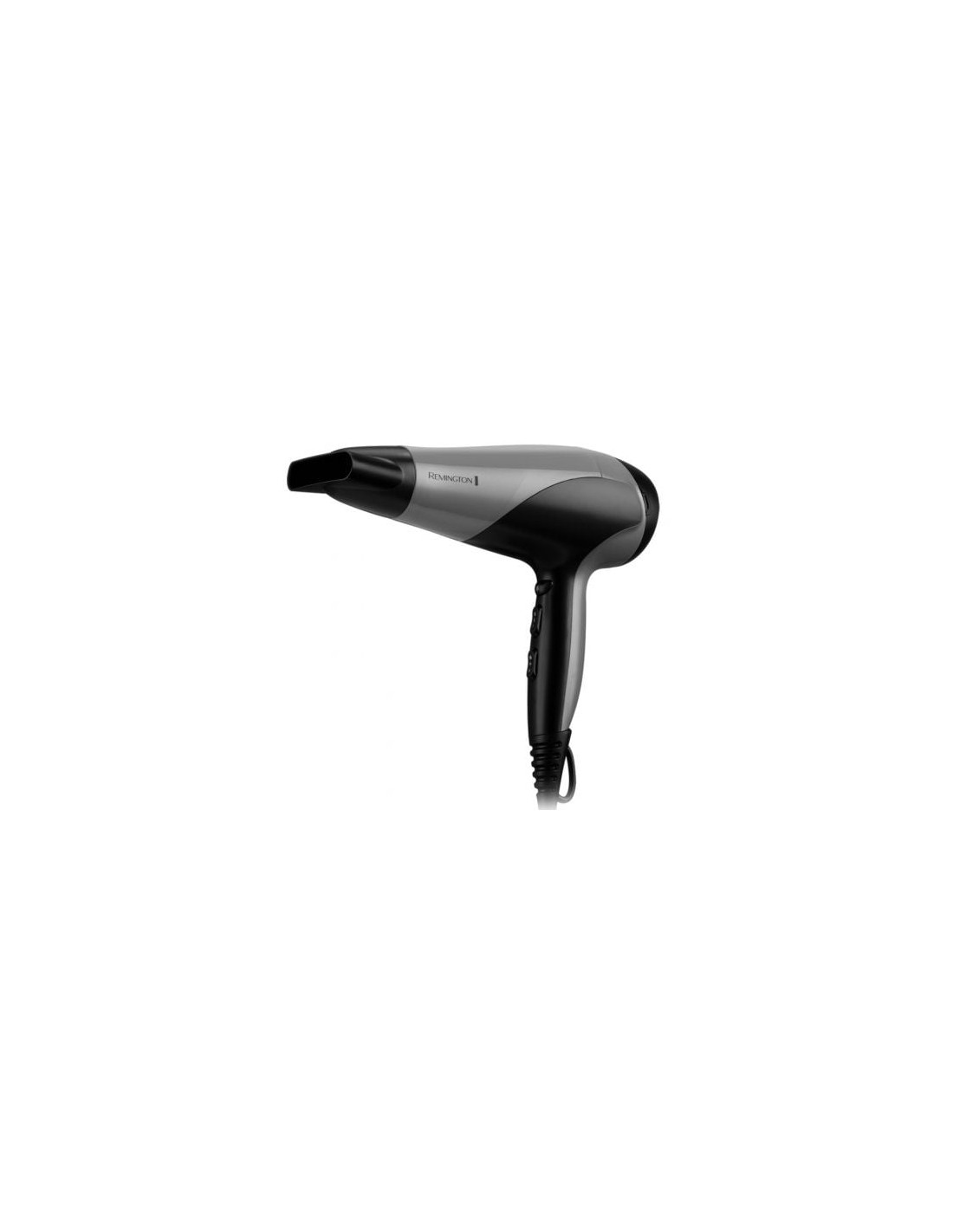 Secador Remington Ionic Dry 2200, 2200W, iónico, negro y gris
