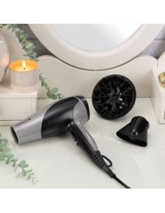 Secador Remington Ionic Dry 2200, 2200W, iónico, negro y gris 2