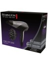 Secador Remington Ionic Dry 2200, 2200W, iónico, negro y gris