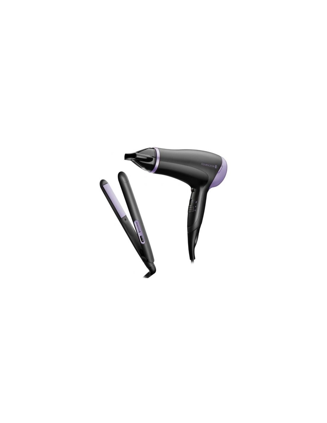 Pack Secador y Plancha para el Pelo Remington Style Essentials