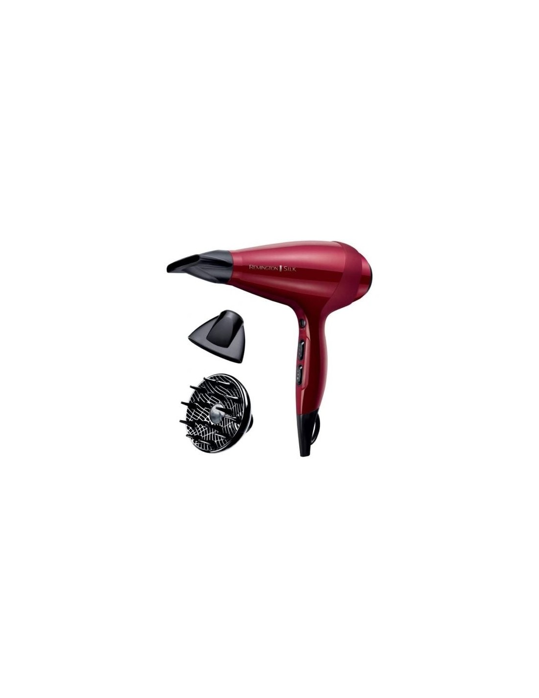 Secador Remington Silk Dryer AC9096, 2400W, iónico, rojo en Logroño
