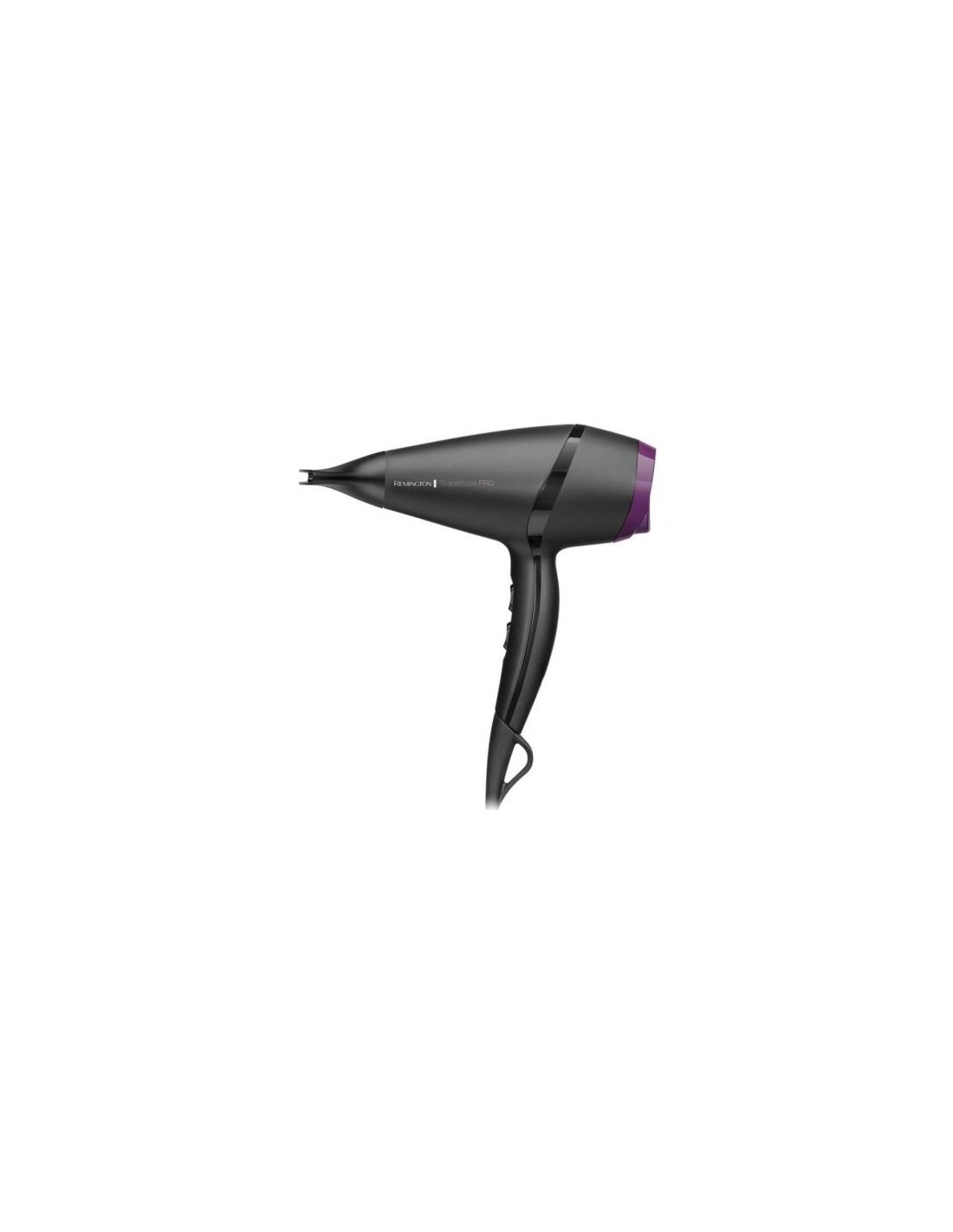 Secador Remington SuperCare Pro 2100 AC7100, 2100W, iónico, negro y li