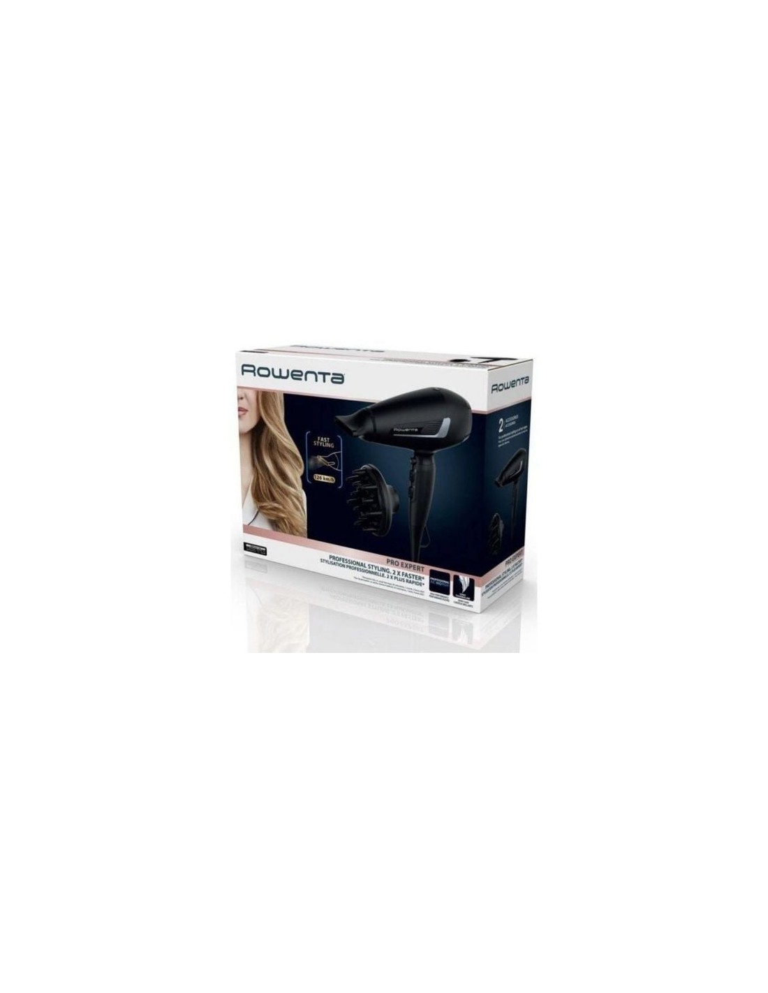 Secador Rowenta Pro Expert CV8820FO, 2100W, negro en Logroño