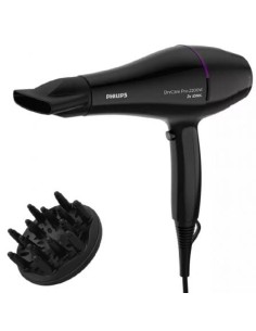 Secador Philips Drycare Pro BHD274, 2200W, negro y violeta en Logroño
