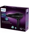 Secador Philips Drycare Pro BHD274, 2200W, negro y violeta en Logroño