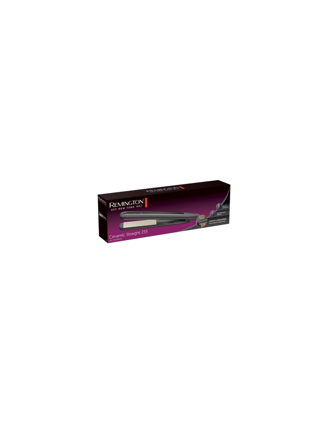 Plancha para el Pelo Remington Ceramic Straight 215, negro en Logroño
