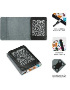 Funda para libro electrónico Subblim 1EC010 Clever Ebook Case 6" Marip 2