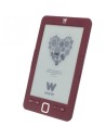 Libro electrónico Woxter Scriba 195, 6", tinta electrónica, rojo