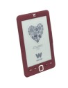 Libro electrónico Woxter Scriba 195, 6", tinta electrónica, rojo