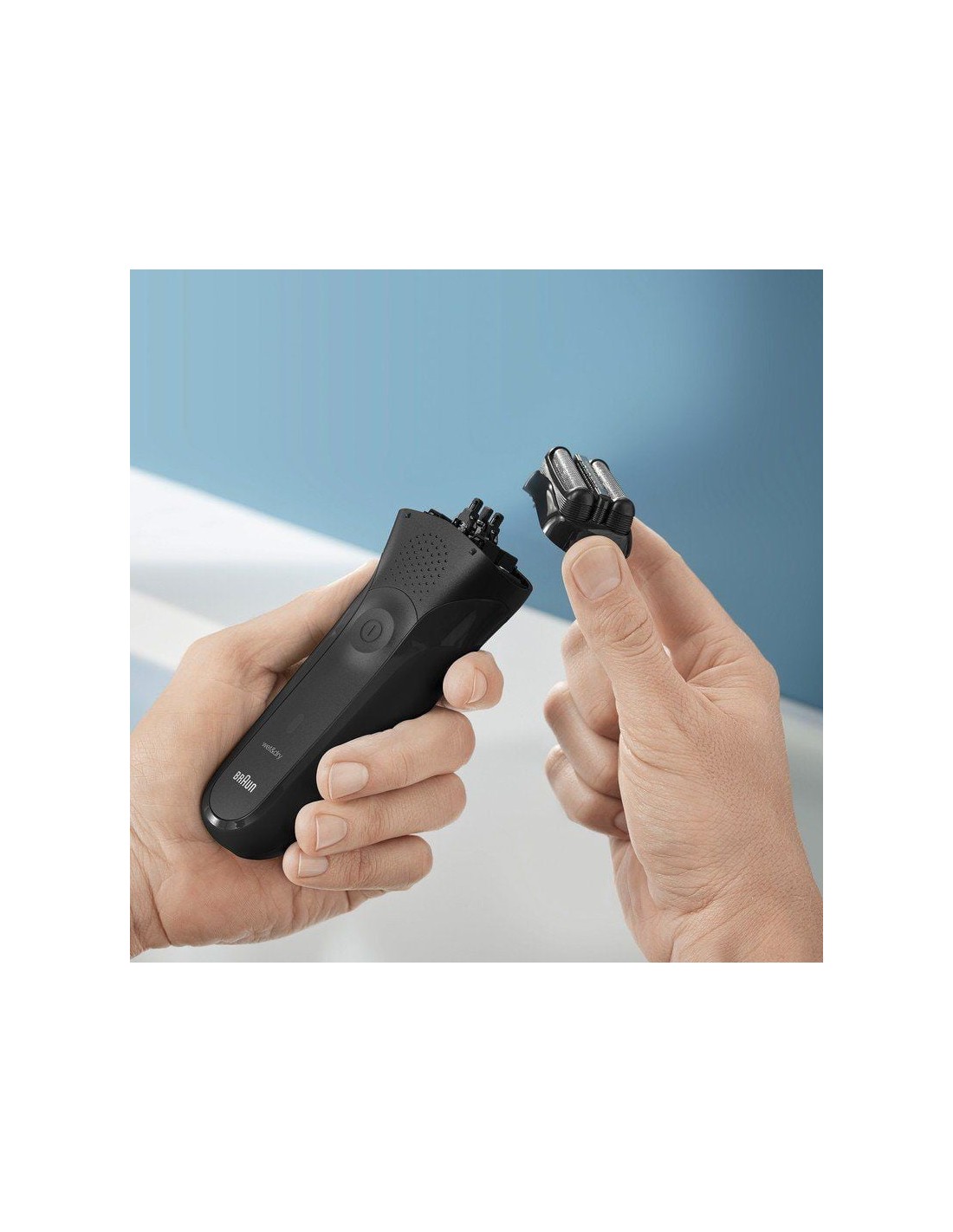 Afeitadora eléctrica Braun Series 3 300S Waterproof Negro en Logroño